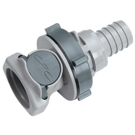 Colder HFCD16612 - Straight, Polypropylene, Barbed 3/8 in