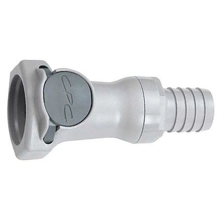 Colder HFC17612 - Straight, Polypropylene, Barbed 3/8 in