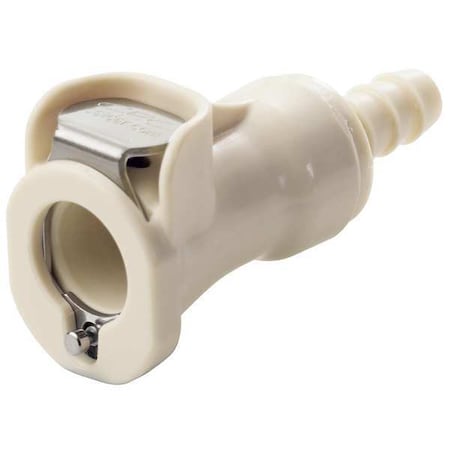 Colder PLCD1700612 - Straight, Polypropylene, Barbed 3/8 in