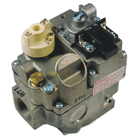 Robertshaw 700-424 - Gas Valve, Straight-Thru, -40 Degrees F, Pressure Regulator Included