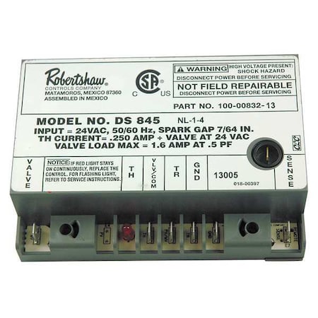 Robertshaw 780-502 - Ignitor,24 V Low Voltage