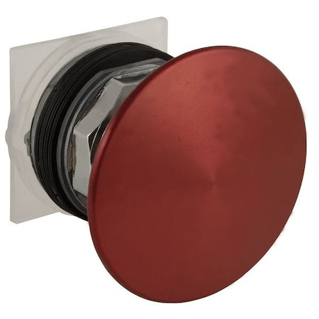 Schneider Electric 9001KR25RM - Push Button Operator, Mushroom Head, Momentary Action, Not Applicable Release, Non-Illuminated, Red