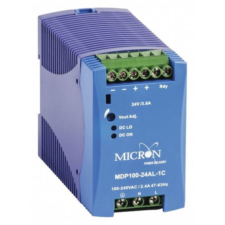 Dinergy MDP100-24AL-1C - DC Power Supply, 24 V DC, 100 W