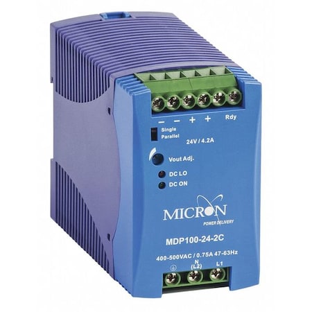Dinergy MDP100-24-2C - DC Power Supply, 24 V DC, 100 W