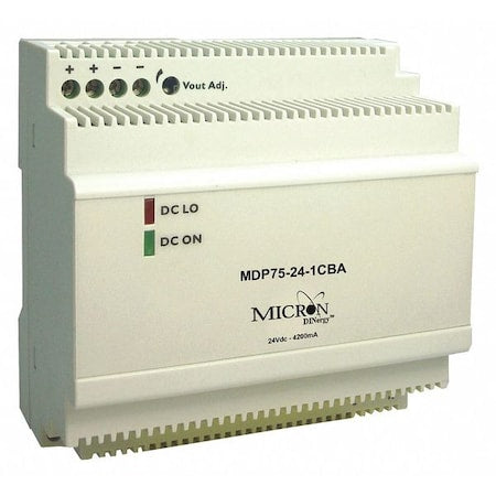 Dinergy MDP75-24-1CBA - DC Power Supply, 24 V DC, 75 W