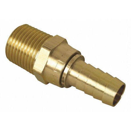 Apache 44014506 - HB Brass Fitting,1/4" MPT Swivelx1/4"