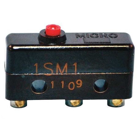 Honeywell 1SM1 - Miniature Snap Action Switch, Pin, Plunger Actuator, SPDT, 5 A at 240 V AC Contact Rating