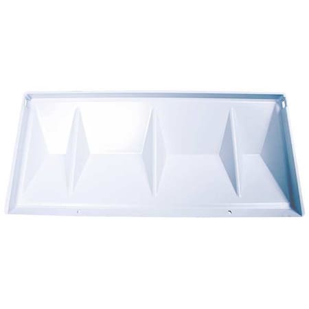 Hoshizaki 104322-01 - Baffle, White, Plastic, 3 in H