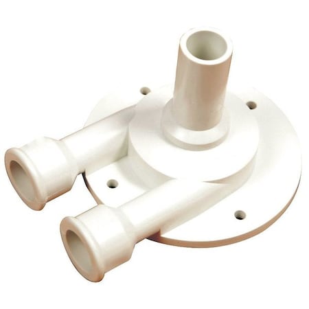 Hoshizaki 3A0989-01 - Pump Housing, White, ABS, 2 1/2 in H