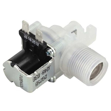 Hoshizaki 3U0111-01 - Water Valve, Black; Silver, 2 1/2 in H