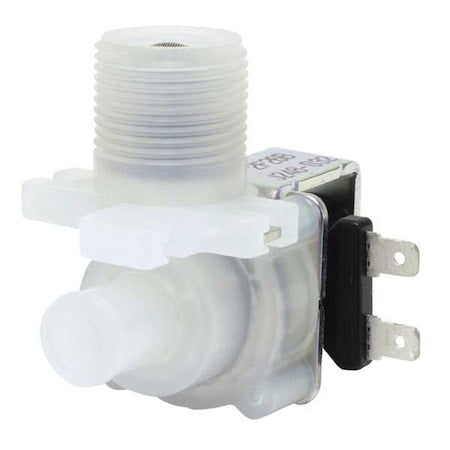 Hoshizaki 3U0111-02 - Water Valve, Black; Silver, 2 3/8 in H