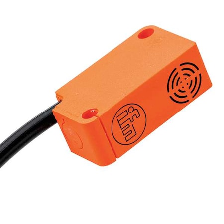 Ifm IS5001 - Inductive, Rectangular Proximity Sensor, PBT, 2 m, Bare Wire, 3 Wires, Shielded