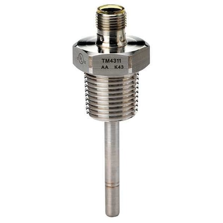 Ifm TM4311 - Temperature Probe,4-Pin Plug,100 ohm