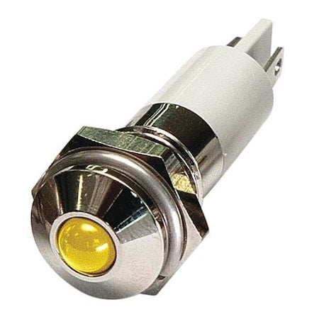 24M079 - Raised Panel Light, Yellow, 24 V DC