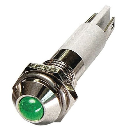 24M050 - Raised Panel Light, Green, 110 V AC