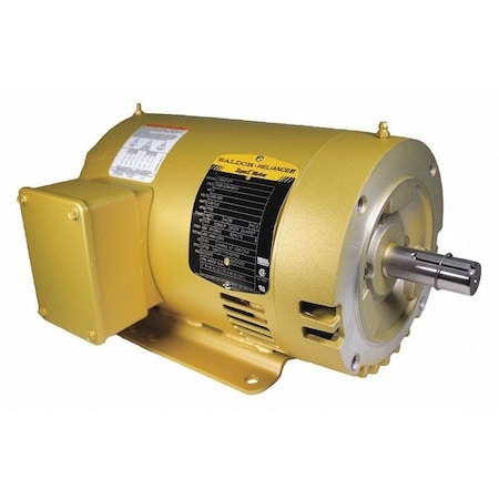 Baldor-Reliance CEM3157T - Three-Phase General Purpose Motor, 2 HP, 145 TC Frame, 230/460 V AC Voltage, 1750 rpm Nameplate RPM