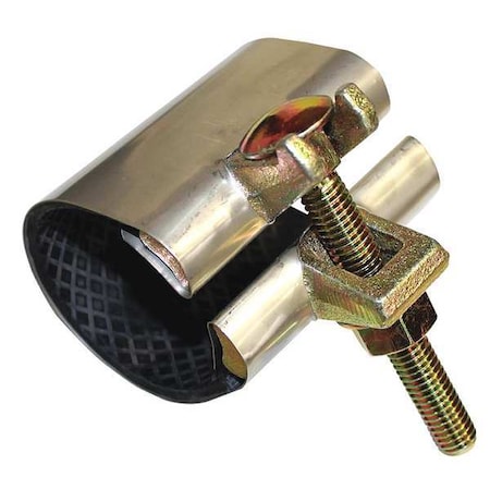 24T952 - Repair Clamp,Single Bolt,3 In,304 SS