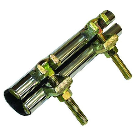 24T962 - Repair Clamp,4"Max OD,Partial Cov,6"L