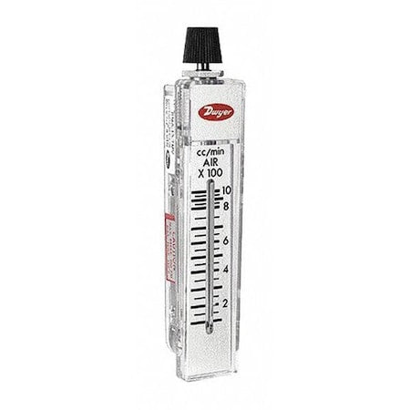 Dwyer Instruments RMB-83-SSV - Flowmeter, range 1-20 GPH water.