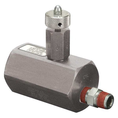 Enerpac V66NV - V66 NV, Manually Operated Check Valve with Built-in Relief Valve, Viton Seals