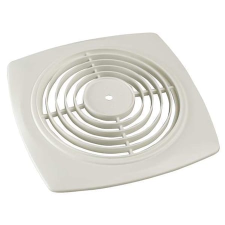 Broan-Nutone S99110916 - Fan Grille For Broan Mfr No. 507, White, Plastic