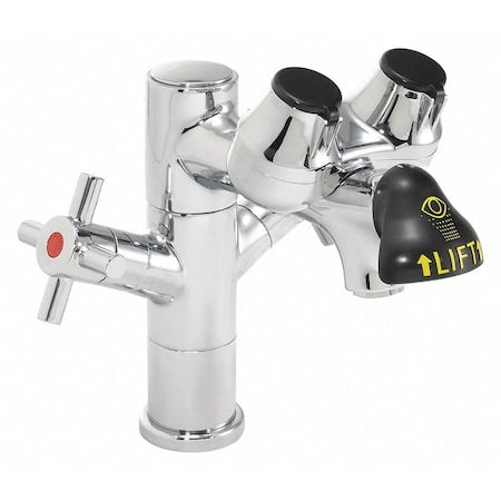 Speakman SEF-1850-8-NA - Eyewash/Faucet Combination, Counter Mounted, 0.0 H., 0.0 W