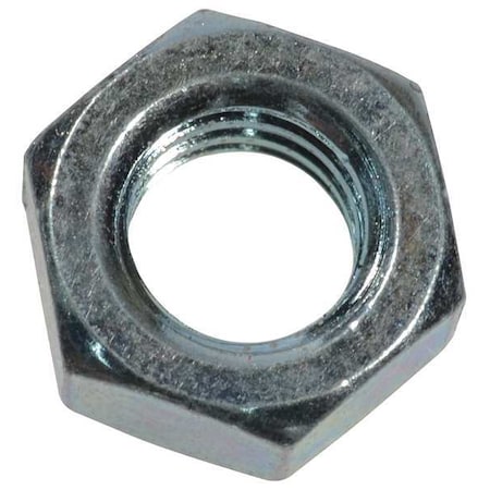 Dayton HV30024G - Hex Nut,0.1875in H,0.5in W,Steel,Silver