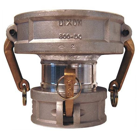 Dixon 2030-DD-AL - Spool Coupler,2 x 3 In,125 psi,Aluminum
