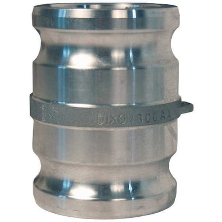 Dixon 300-AA-SS - Cam and Groove Spool Adapter,3",316 SS