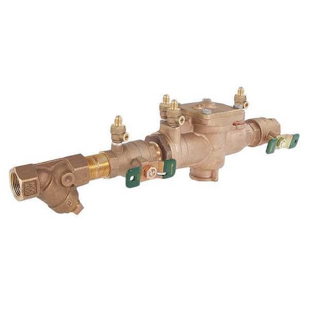 Watts 1 LF009M2-QT-S - Reduced Pressure Zone Backflow Preventer