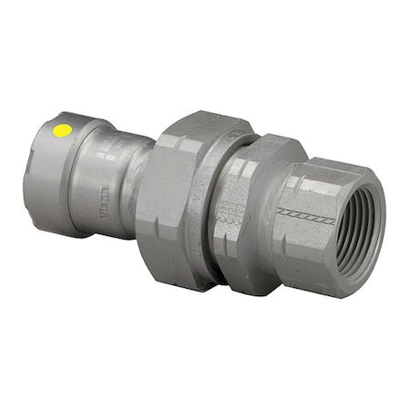Viega 25676 - Union, Carbon Steel, P:2, Fpt:2, Basic Pipe Fitting Material: Metal