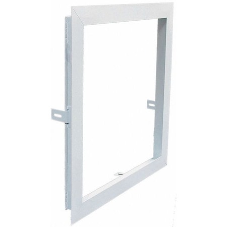 American Louver ALPF1X1-2PK - Plaster Frame for Lay-In Air Diffuser, 1' x1', Wht, PK2
