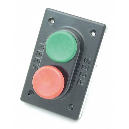 Rees 01957032 - Plastic Plunger,Red/Green,1-3/8"