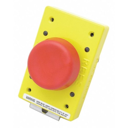 Rees 04161102 - Mushroom Plunger w/Latch,Red,2-1/4"