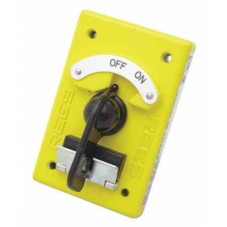 Rees 04910000 - Rotary Contact Selector Switch,Yellow
