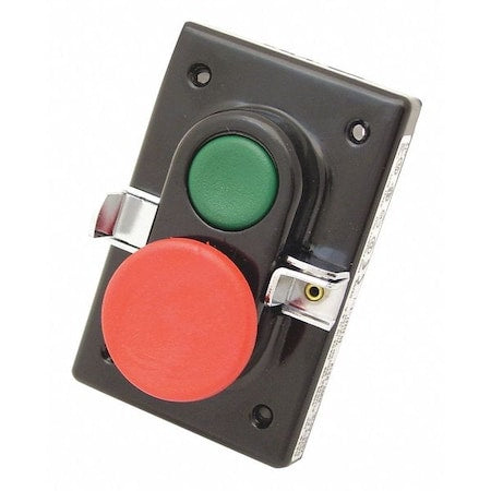 Rees 04932032 - Plstc Plunger w/Latch,1" Green/1.75" Red