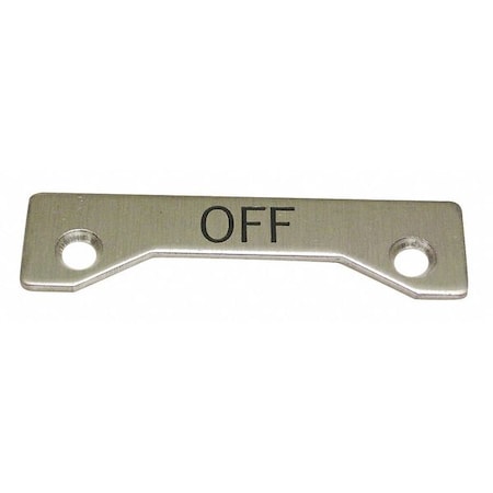 Rees 09002002 - Standard Legend Plate,Off