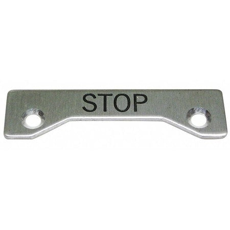 Rees 09002003 - Standard Legend Plate,Stop