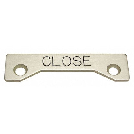 Rees 09002012 - Standard Legend Plate,Close