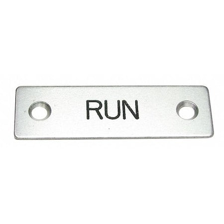 Rees 09001007 - Standard Legend Plate,Run