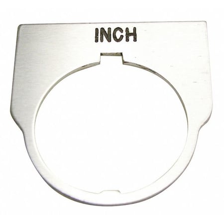 Rees 09014008 - Standard Legend Plate,Inch