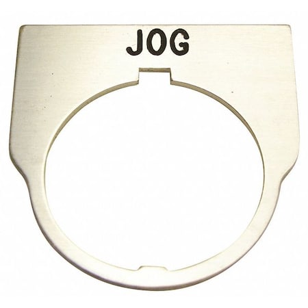 Rees 09014010 - Standard Legend Plate,Jog