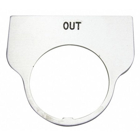 Rees 09017020 - Standard Legend Plate,Out