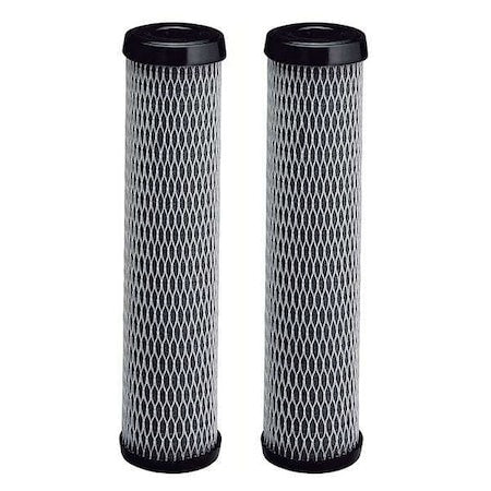 Culligan D-10A - Woven Filter Cartridge, 1 gpm, 5 Micron, 2-1/4" O.D., 9 3/4 in H, 1 PR