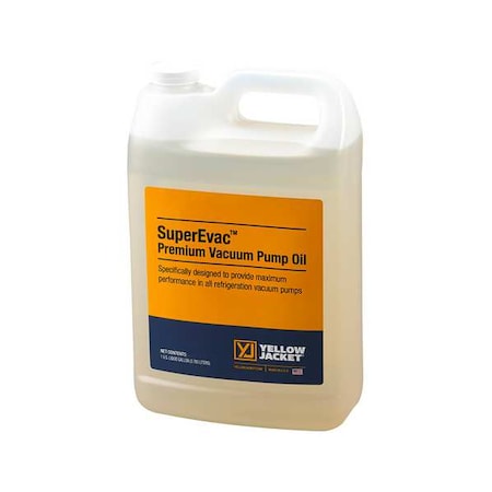 Yellow Jacket 93096 - Refrigerant Evac Pum Oil,1gal,Bottle,PK6