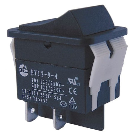 29FG25 - Rocker Switch, DPST, 4 Connections