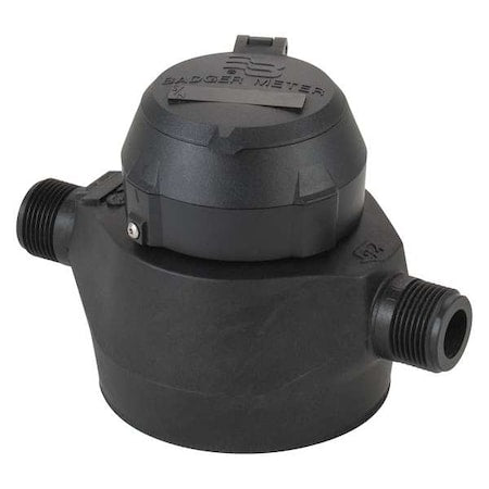 Badger 103-2294 - Flowmeter,25 gpm,150 psi,7-1/2 in.