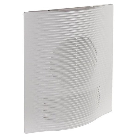 Qmark SSAR1802 - Recessed Electric Wall-Mount Heater, Recessed or Surface, 900 to 1800 W, 120 V AC, White