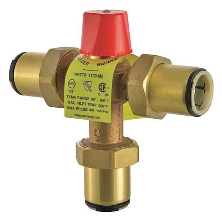Watts LF1170-M2-QC - Thermostatic Mixing Valve,1 in.