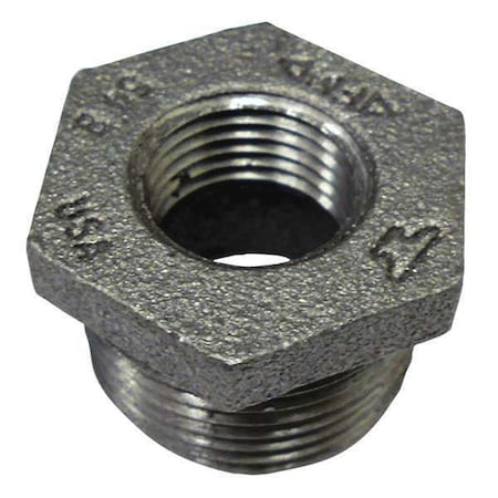 Anvil 0319907440 - 1-1/2" x 1" MNPT Galvanized Hex Bushing